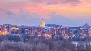 Washington, D.C., city skyline, federal agencies, Congress