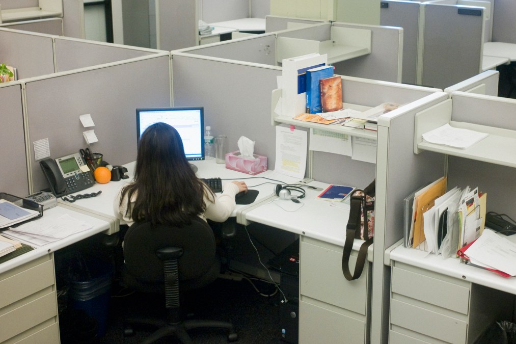 workforce, cubicle, office